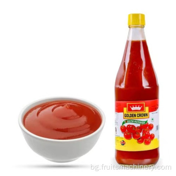 Производствена линия на Tunkey Tonkey Tomato Sauce